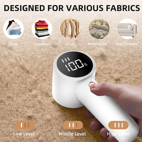 Portable Electric Fabric Lint Remover 55% off